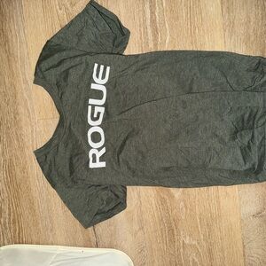 Rogue Charcoal Tee with White Logo